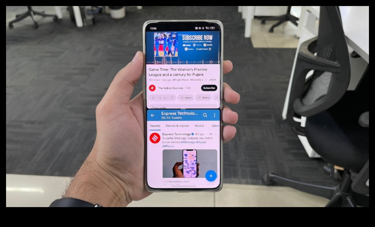 أساتذة تعدد المهام: الهواتف ذات وظائف الشاشة المنقسمة المتقدمة