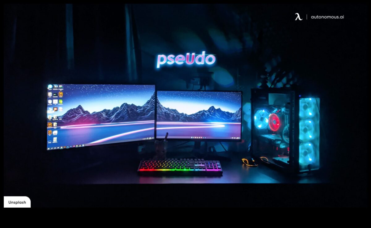 معرض معدات الألعاب: ملحقات لإعداد ألعاب الكمبيوتر المحمول المجهز بالكامل